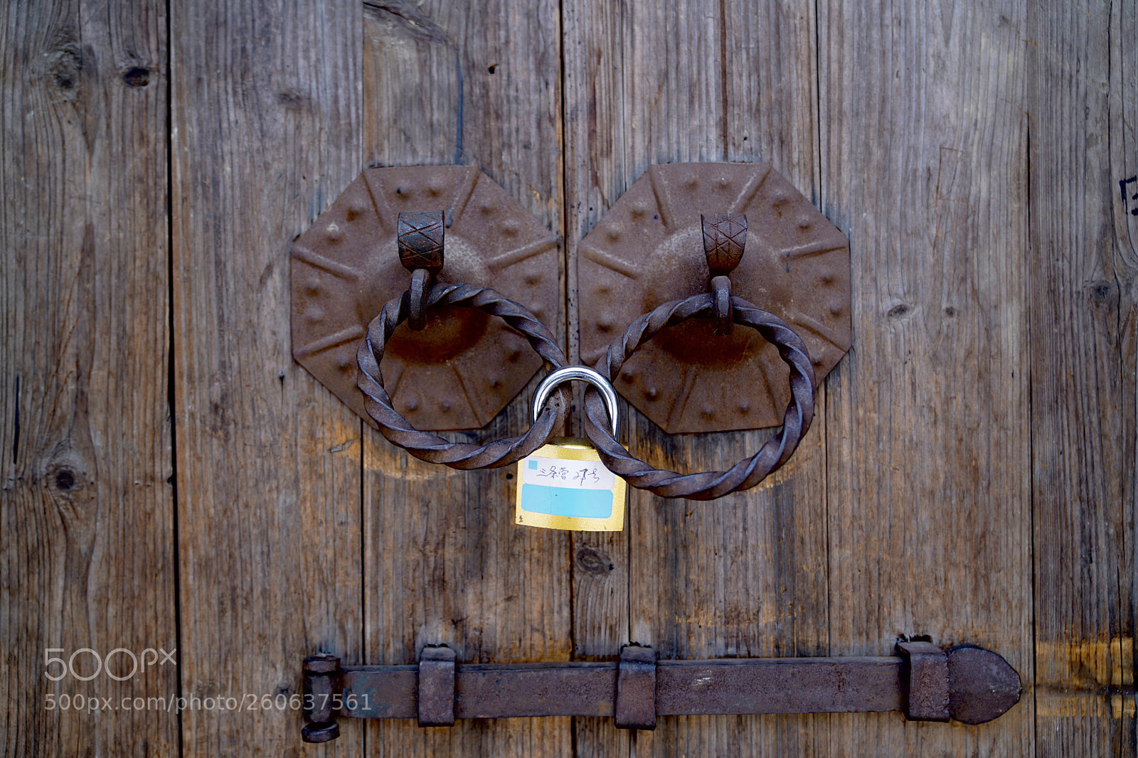 Sony a7 III sample photo. Door lock photography