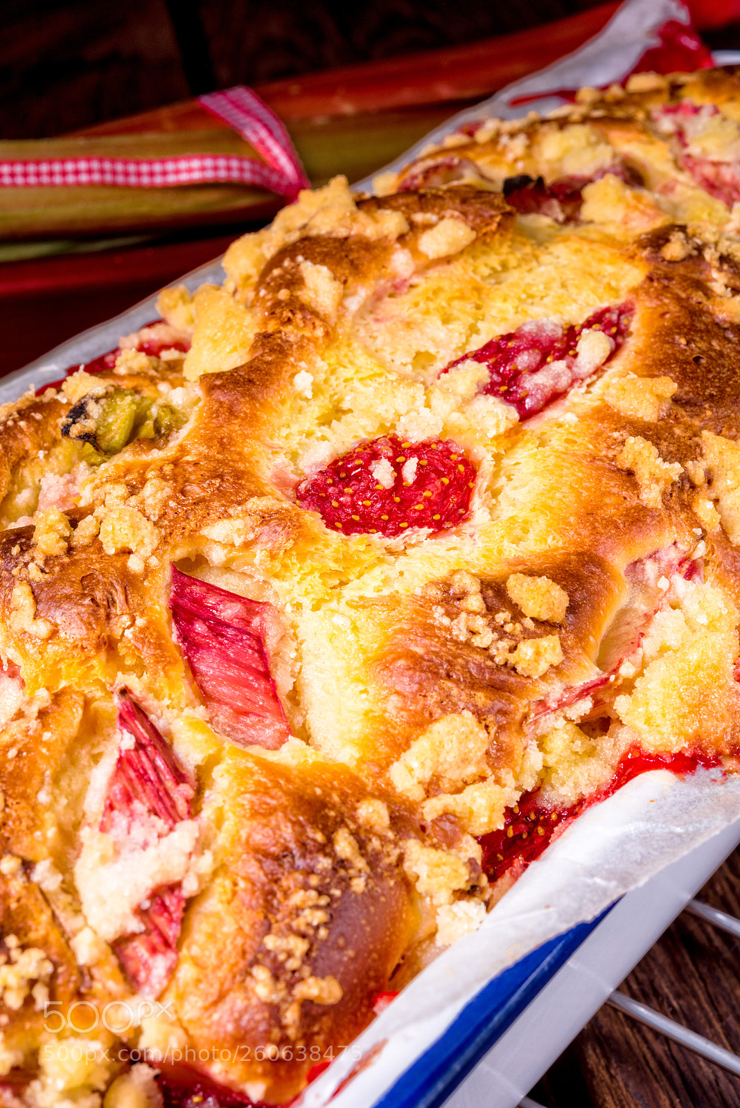 Nikon D810 sample photo. A tasty strawberry rhubarb photography