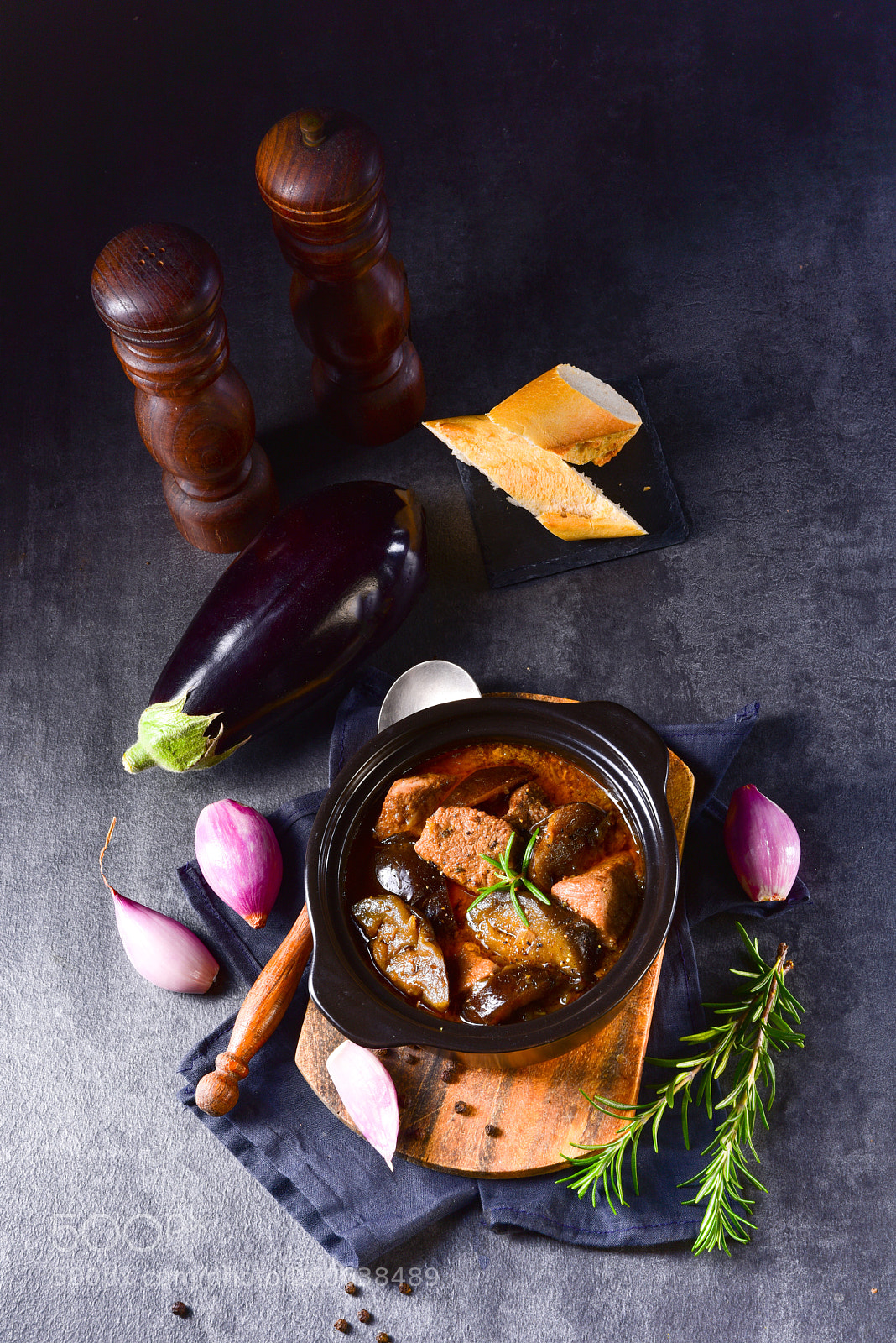 Nikon D810 sample photo. Eggplant casserole - melitzanes photography