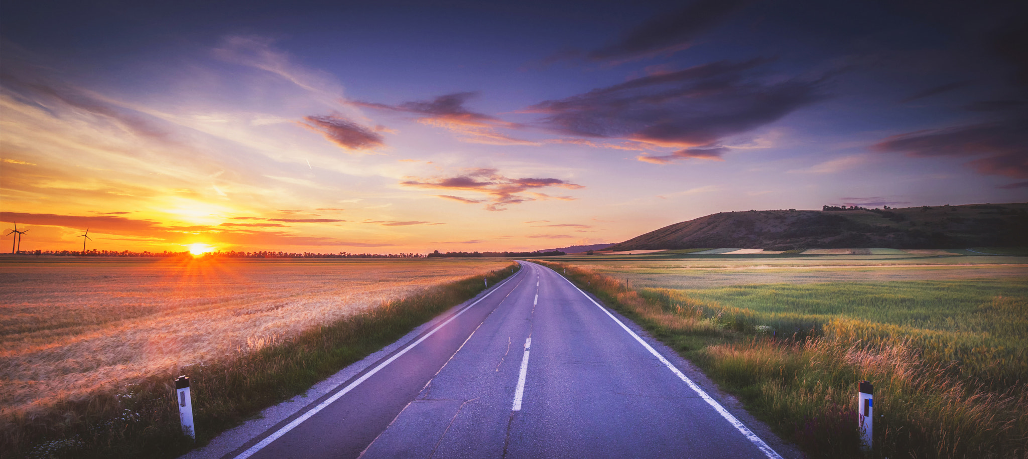 Pentax K-1 Mark II sample photo. Road ahead photography