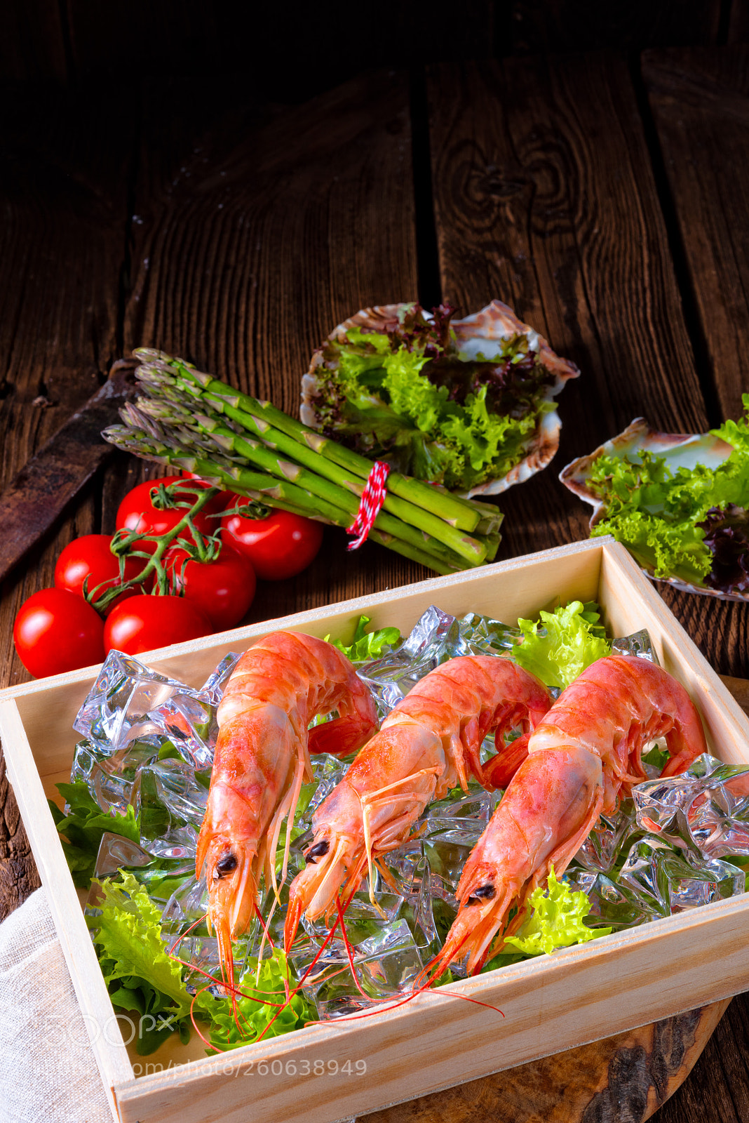 Nikon D810 sample photo. Cooked argentine red prawns photography