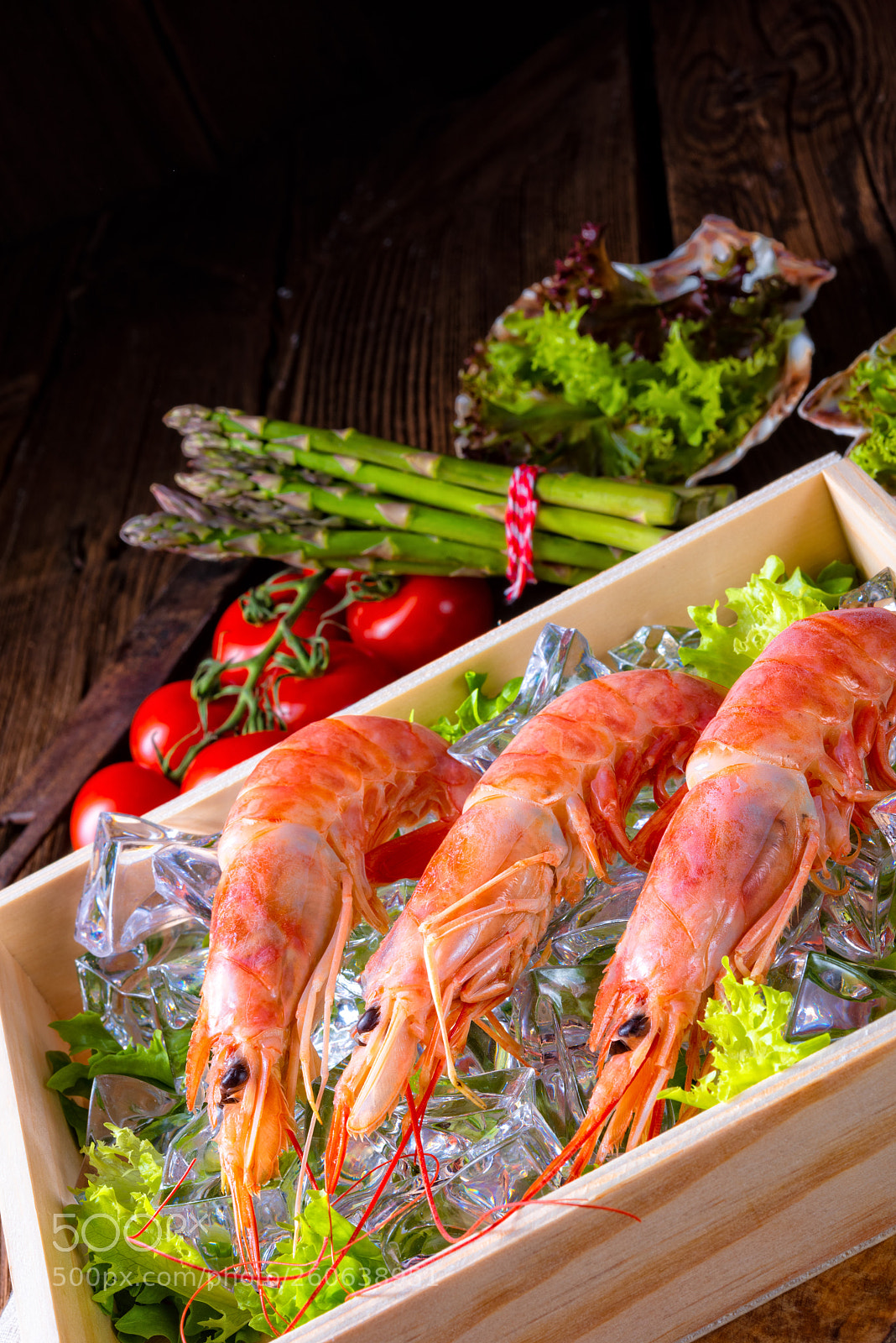 Nikon D810 sample photo. Cooked argentine red prawns photography