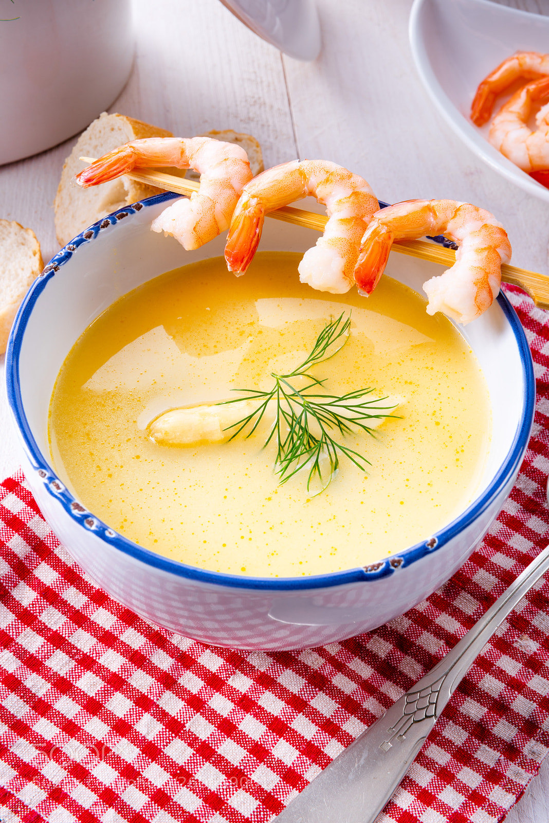 Nikon D810 sample photo. Rustic asparagus soup with photography