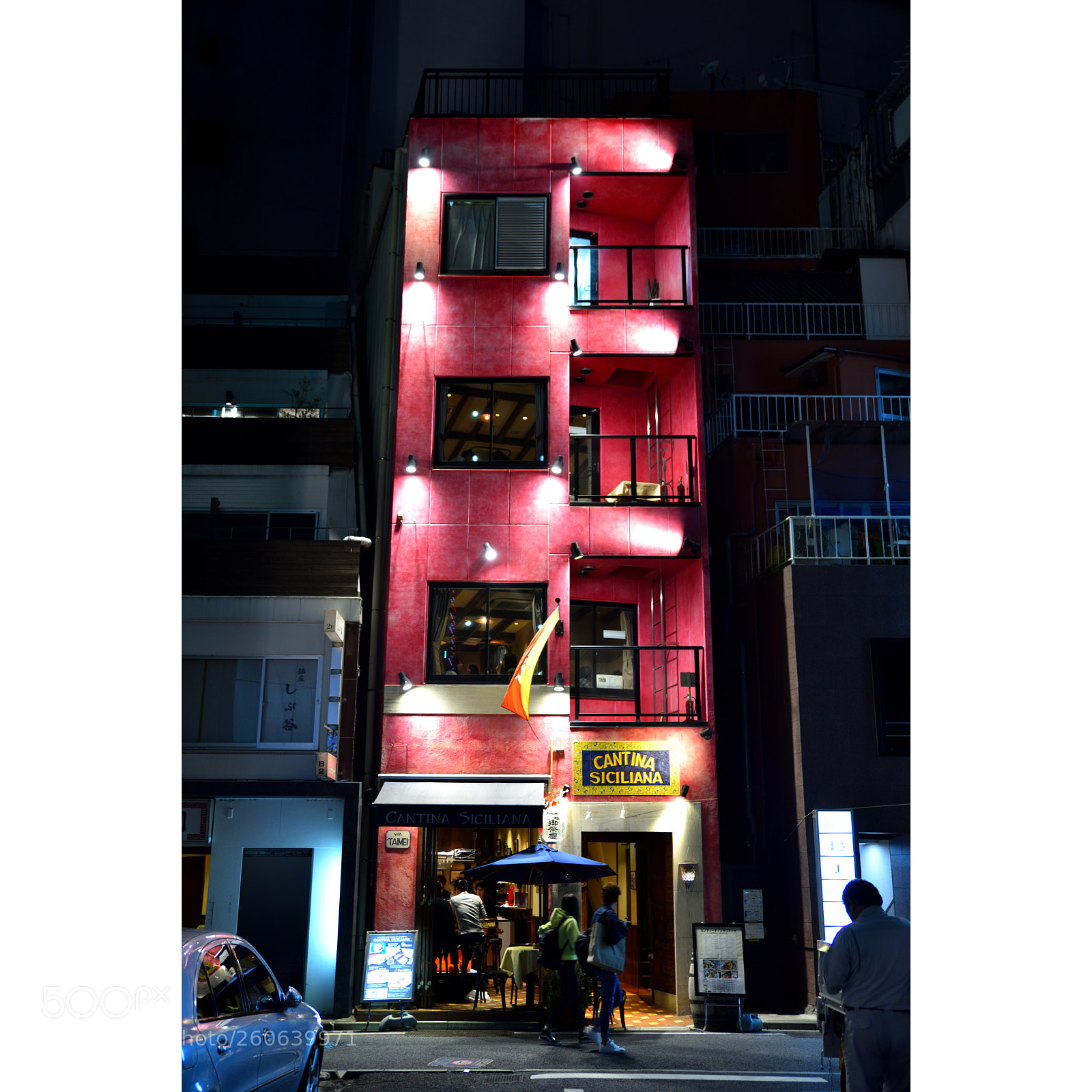 Nikon D750 sample photo. Pink building photography
