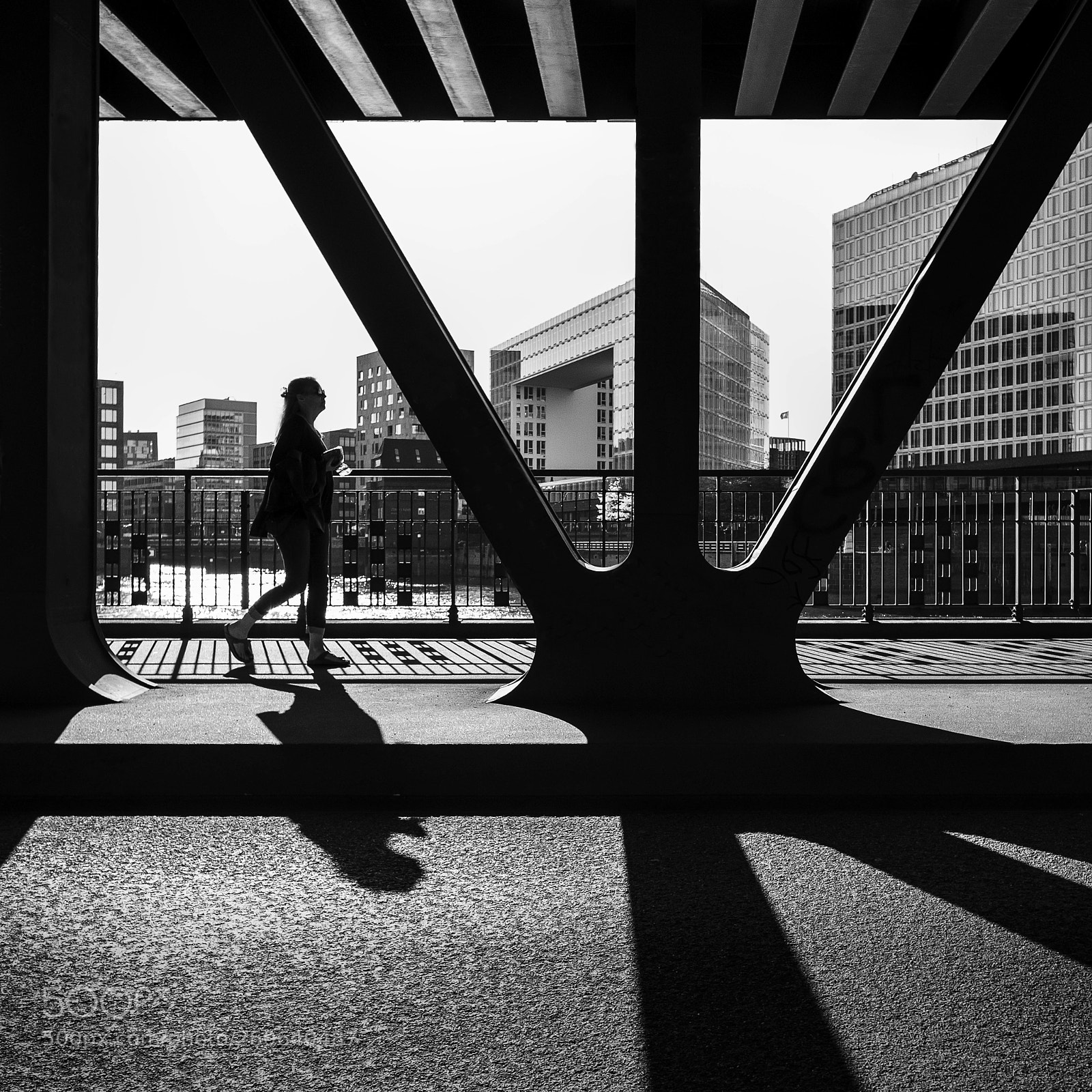 Fujifilm X-T2 sample photo. Sunset bridge photography