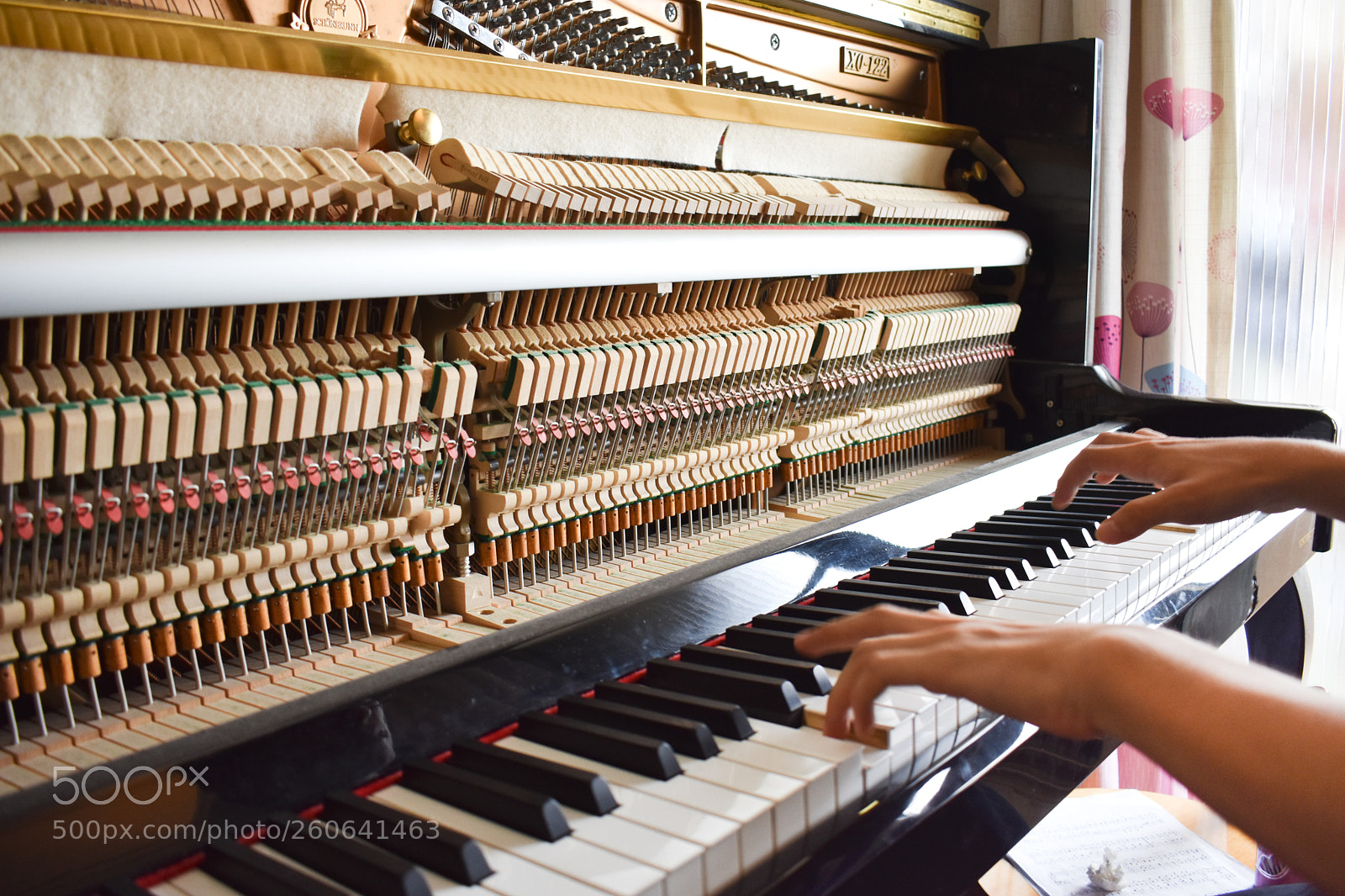 Nikon D3400 sample photo. Piano photography