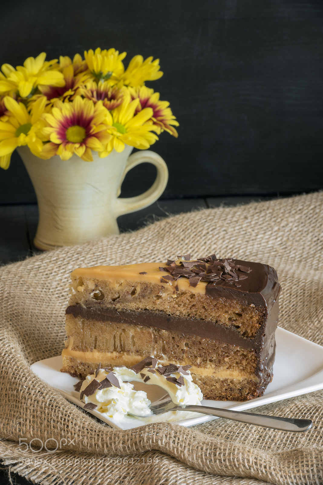 Nikon D750 sample photo. Cake with whipped cream photography