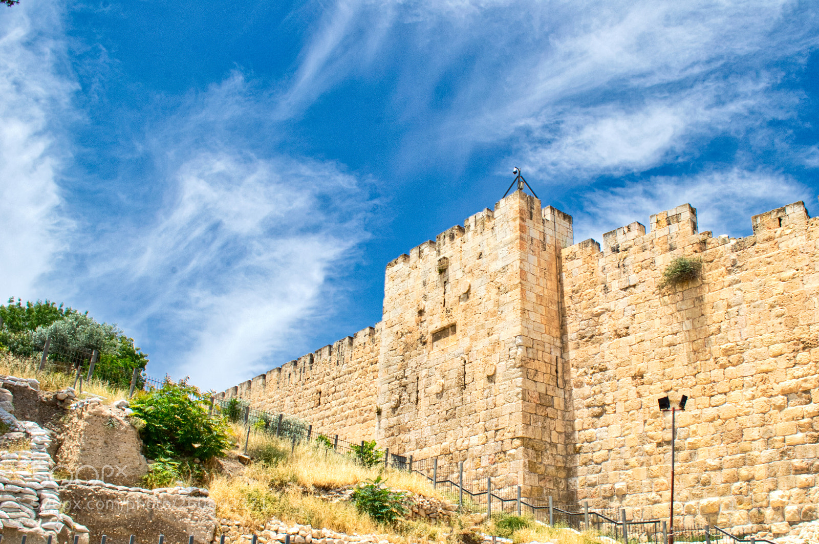 Nikon D3100 sample photo. Jerusalem walls photography