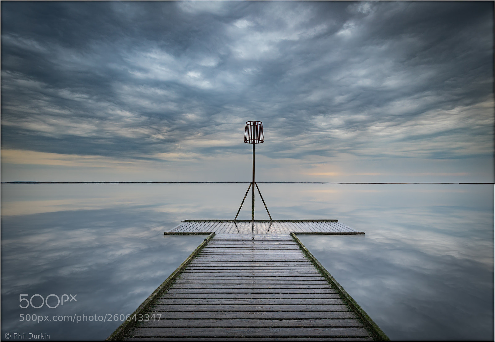 Canon EOS 5D Mark IV sample photo. Cloudscape jetty reflection photography
