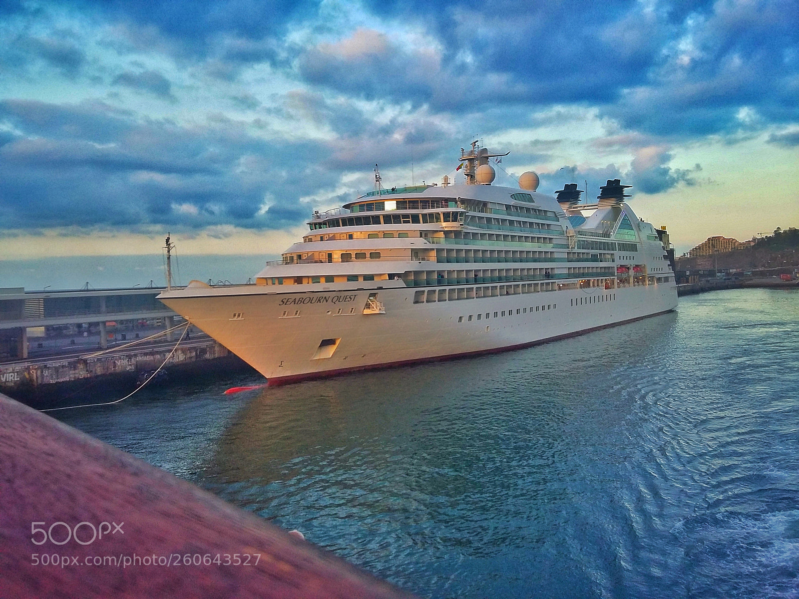 Samsung Galaxy Grand Prime sample photo. Funchal's cruise terminal in photography
