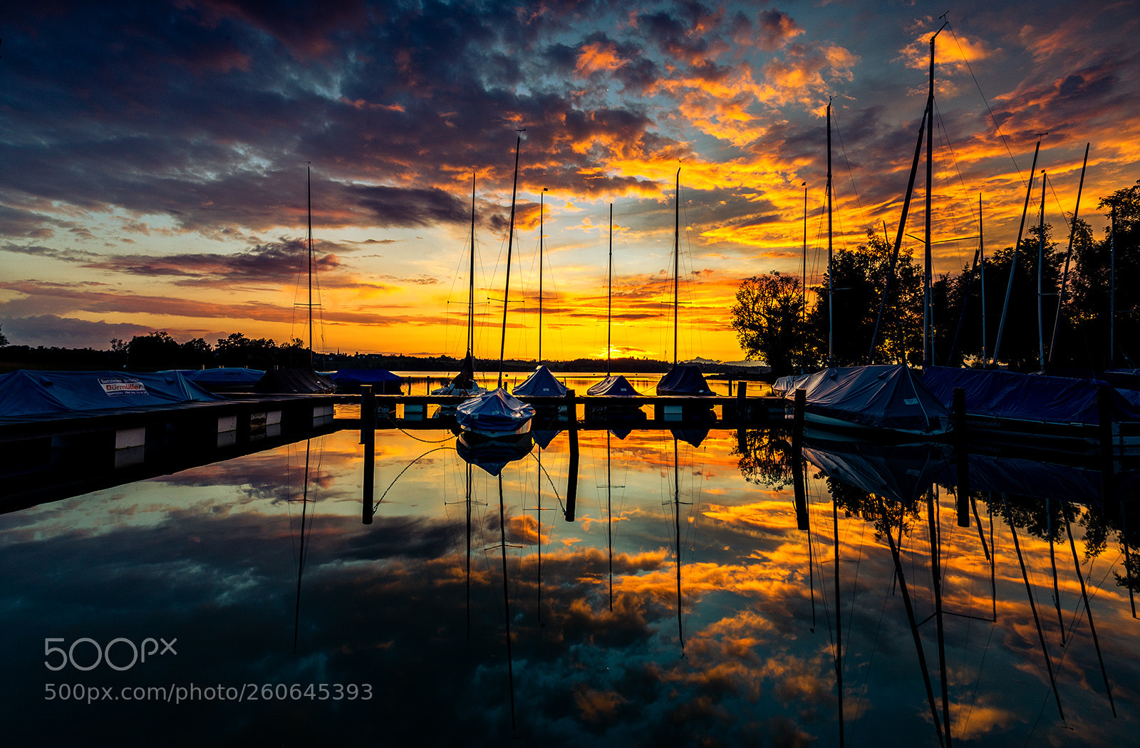 Canon EOS 5D Mark IV sample photo. Abendstimmung hafen pfäffikersee photography