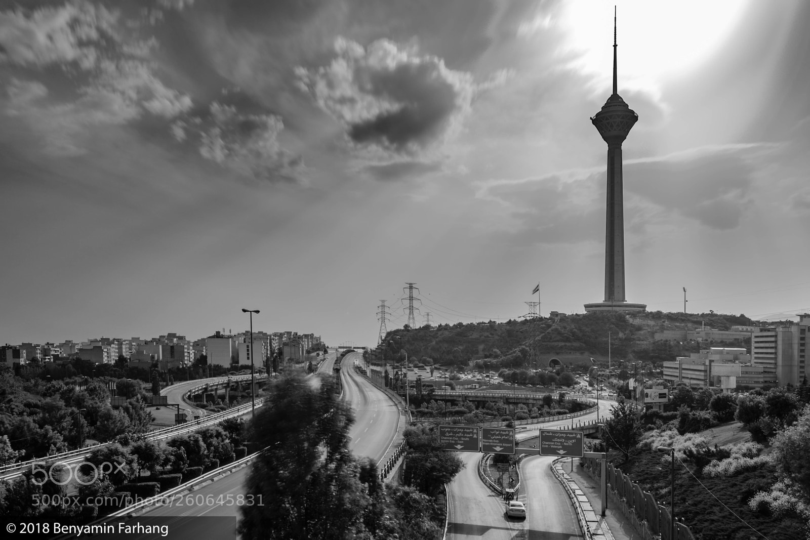 Nikon D5300 sample photo. Milad tower photography
