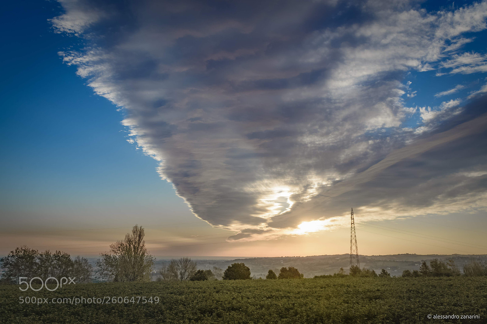 Nikon D7100 sample photo. Sunrise on italian hills photography