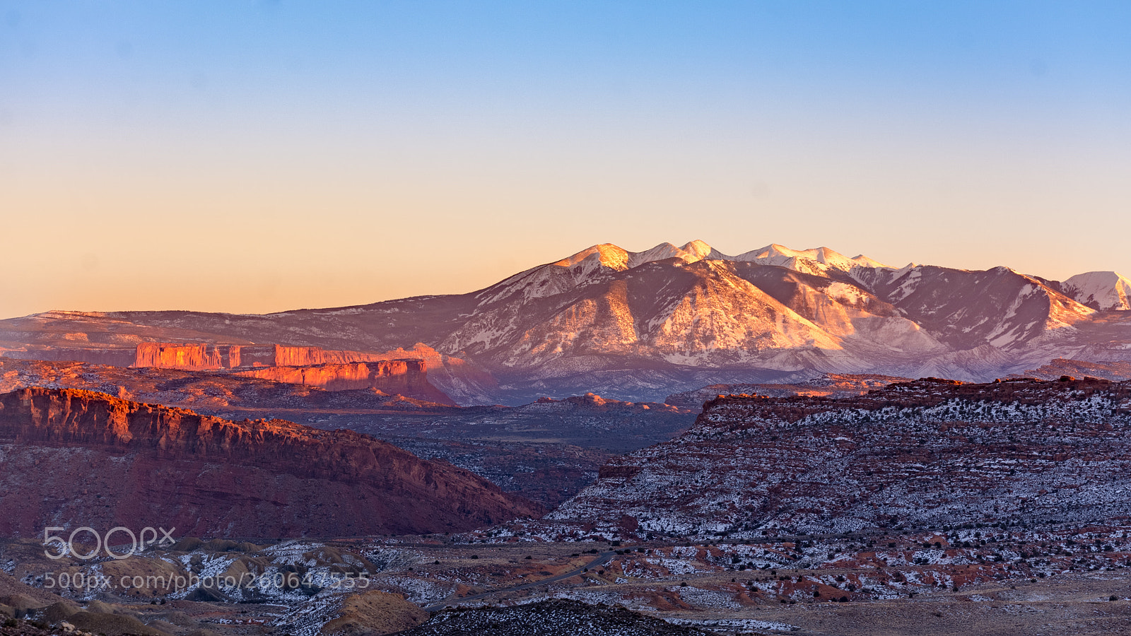 Nikon D7100 sample photo. La sal mountains sunset! photography