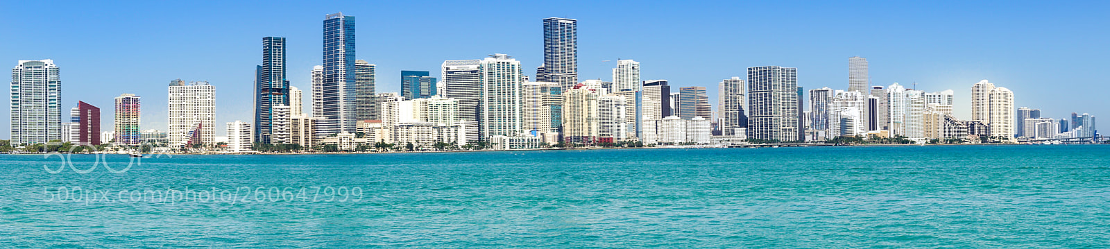 Sony a6300 sample photo. Miami skyline photography