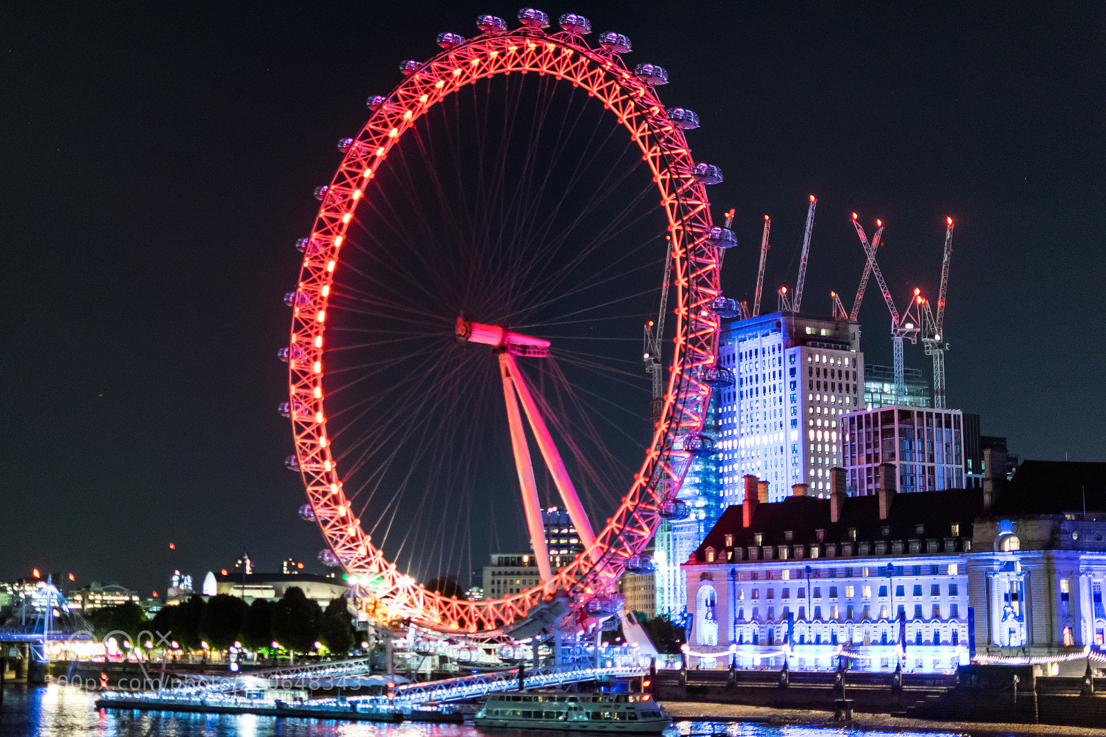 Nikon D5300 sample photo. The london eye photography