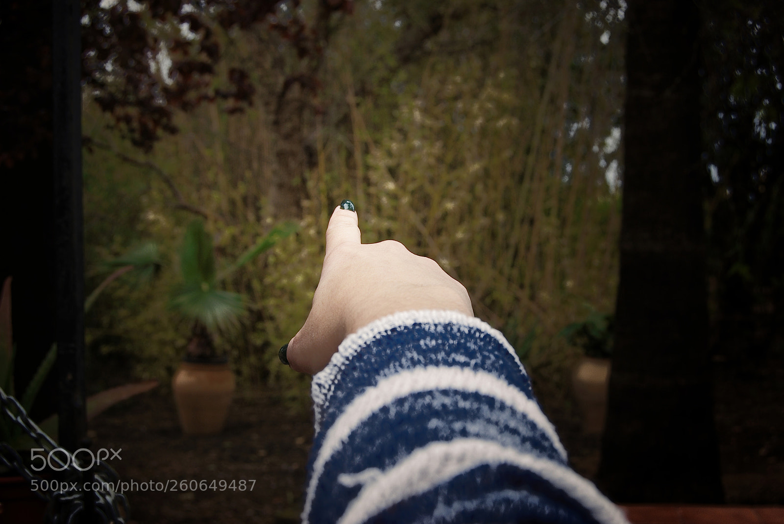 Nikon D60 sample photo. Pointing girl hand photography