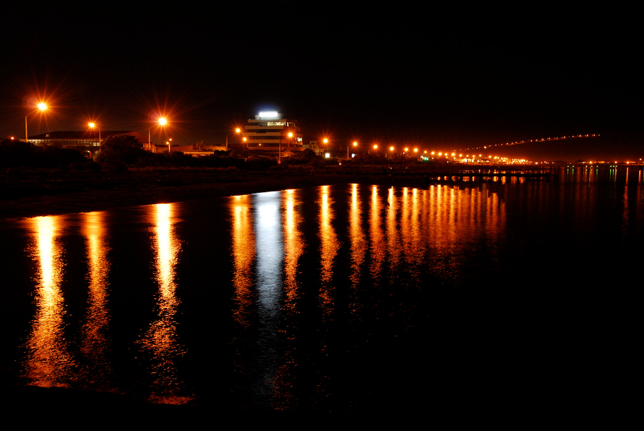 Nikon D80 sample photo. Petone foreshore.  new zealand photography