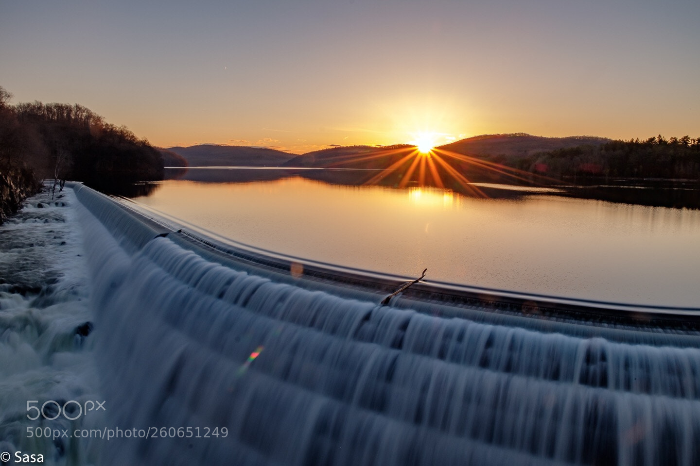 Fujifilm X-Pro2 sample photo. Sunrise over croton dam  photography