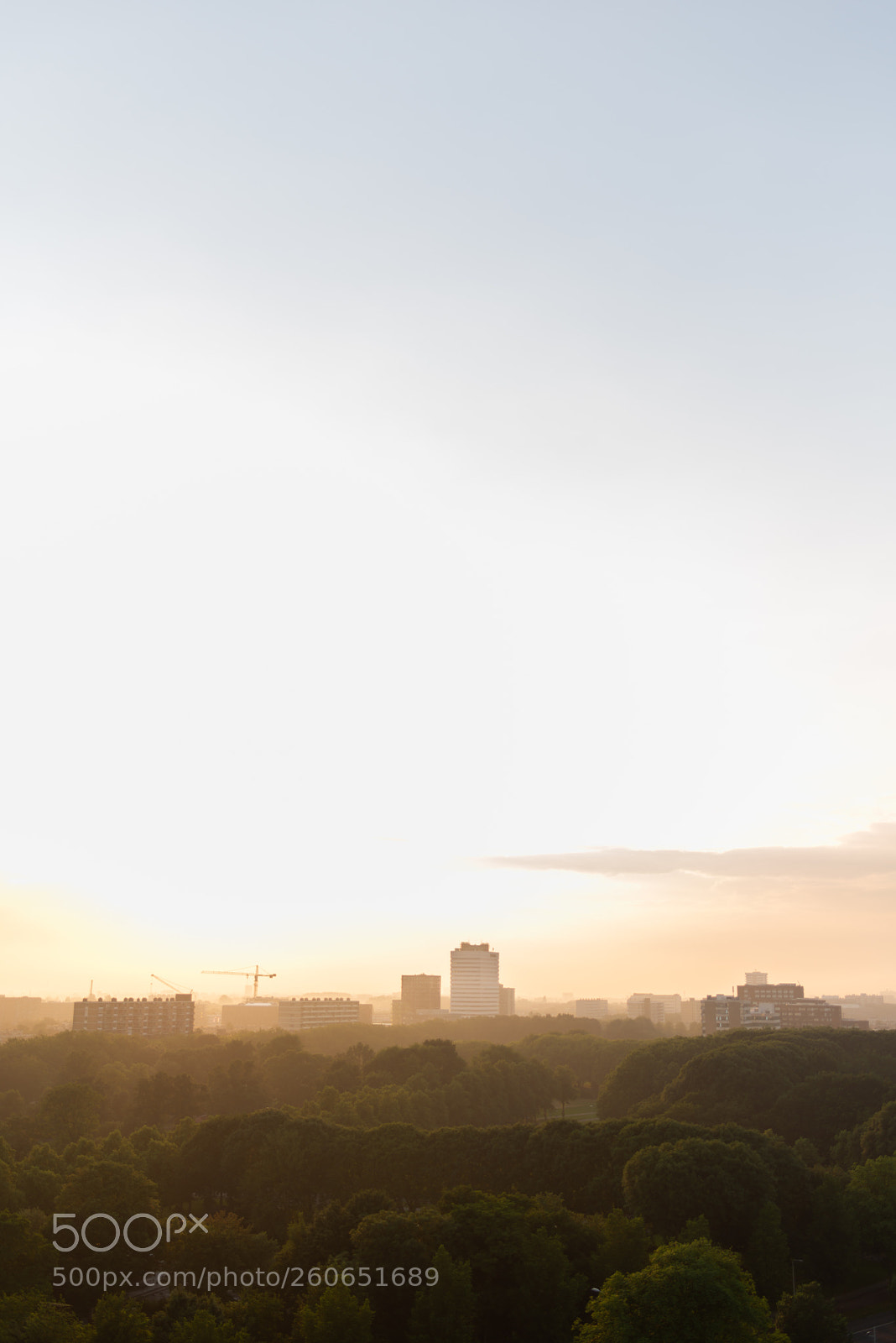 Nikon D800 sample photo. Skyline utrecht sunset photography