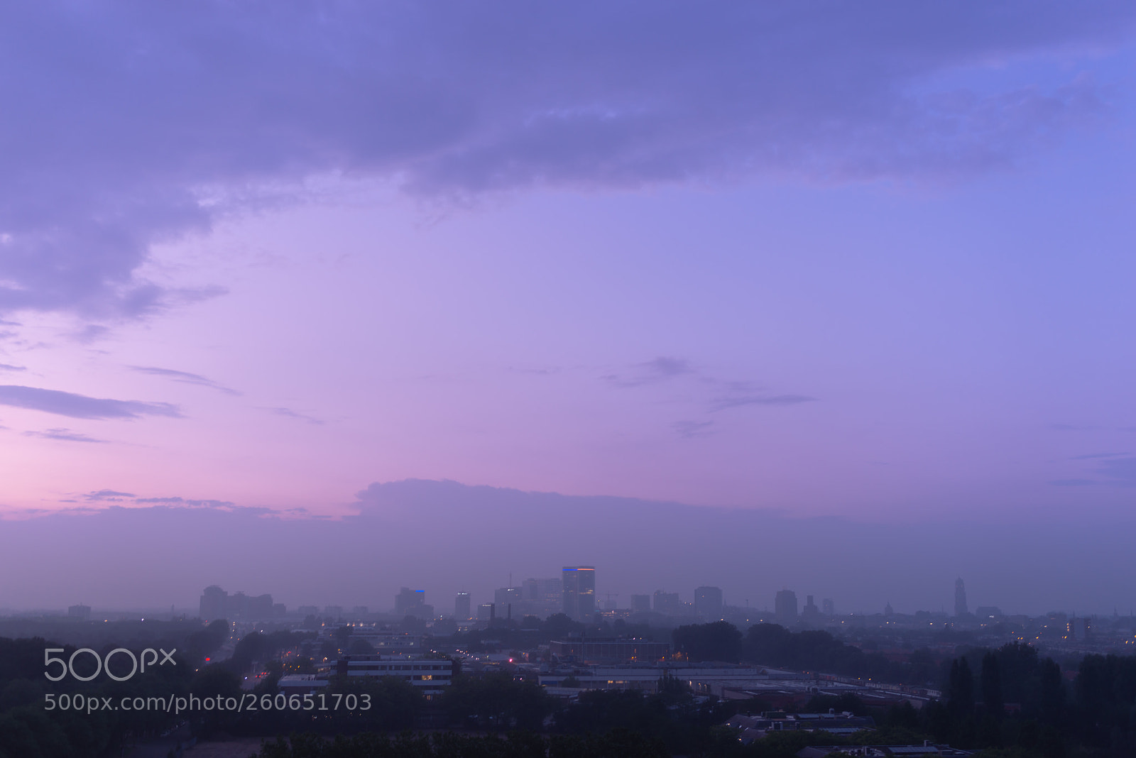 Nikon D800 sample photo. Skyline utrecht sunset photography