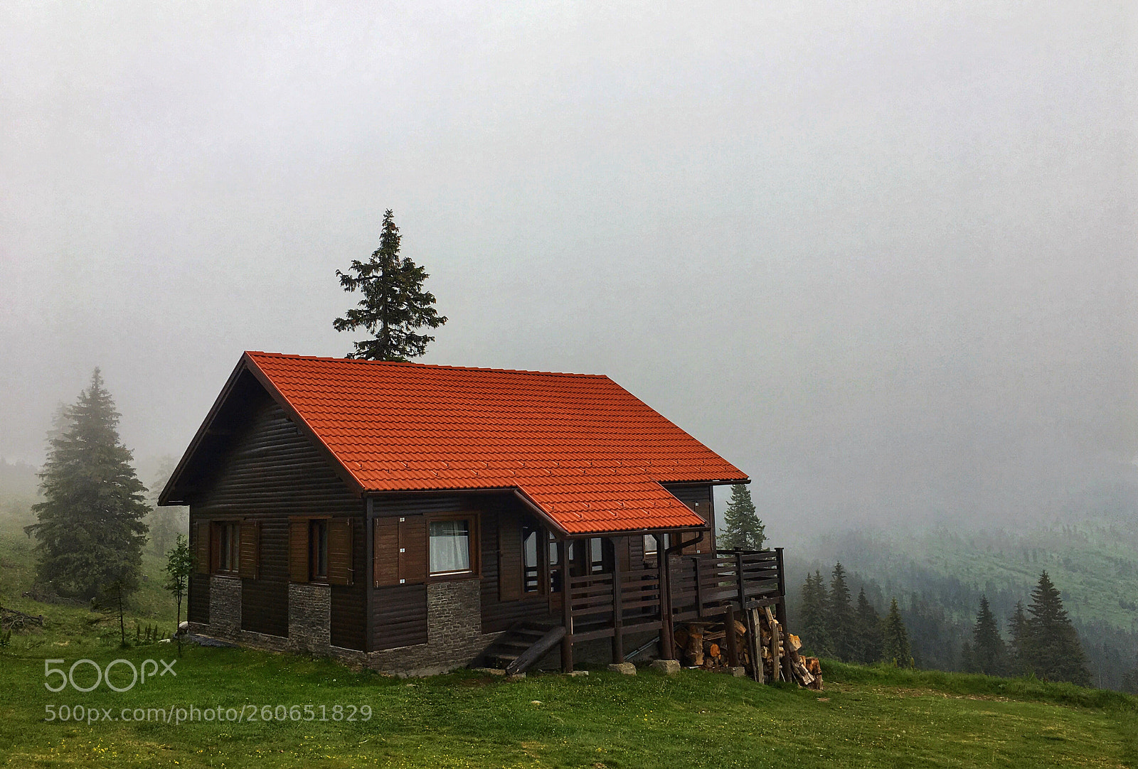 Apple iPhone 6s sample photo. Mountain house photography