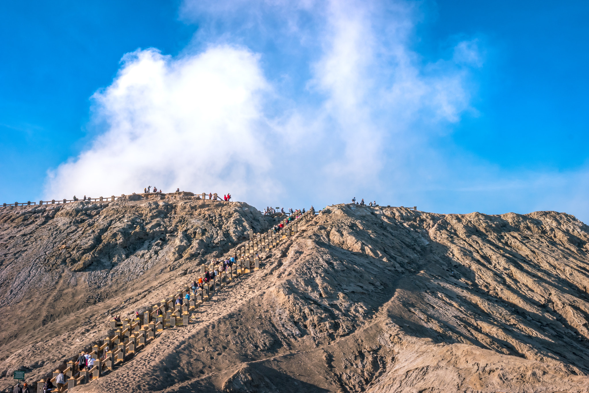 Samsung NX1 sample photo. Mount bromo photography