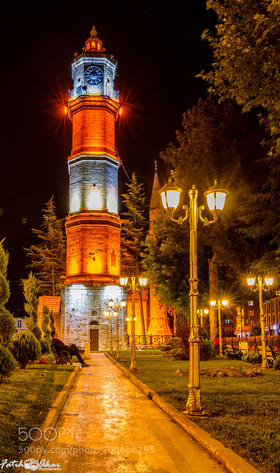 Nikon D5200 sample photo. Night at tokat city photography