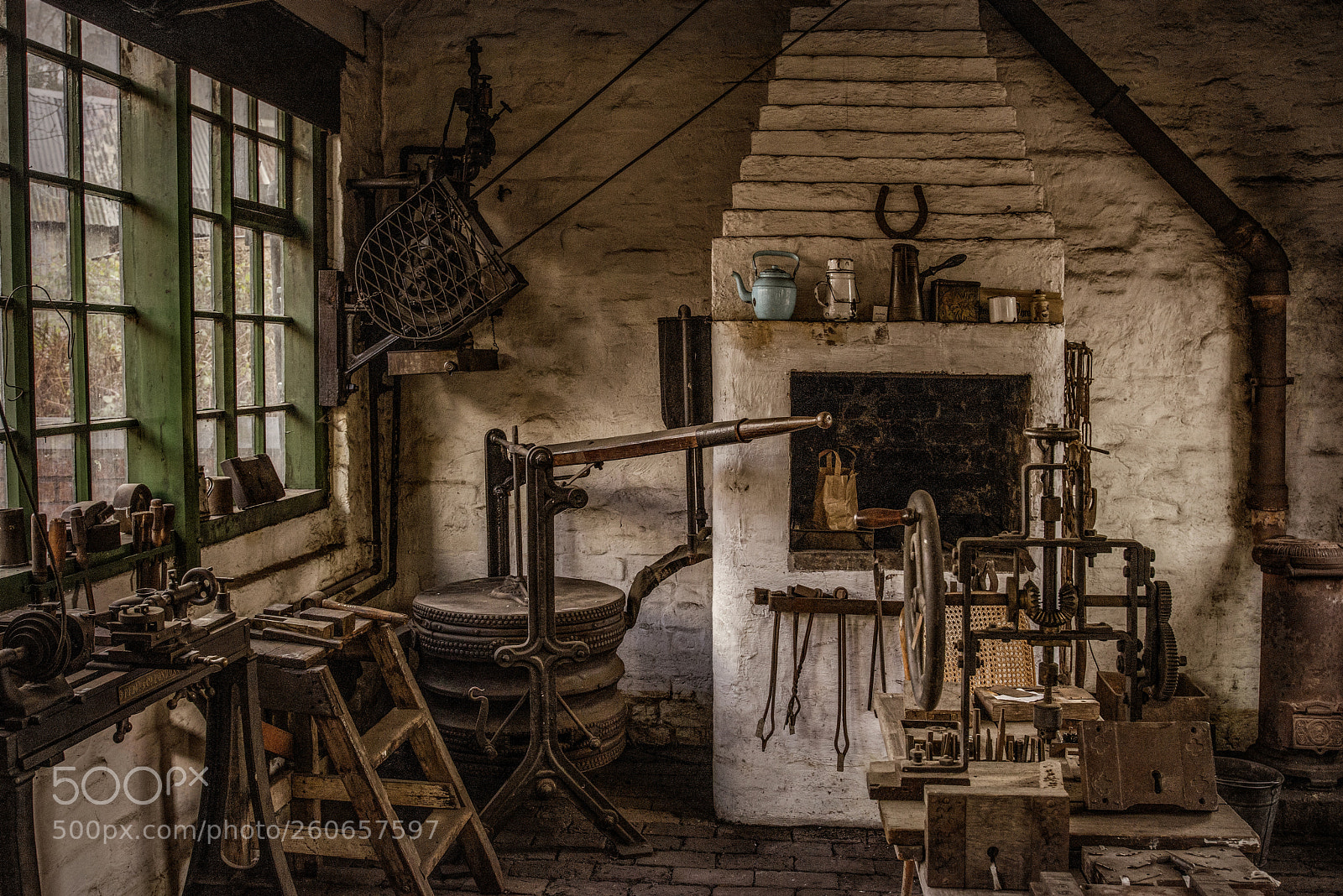 Nikon D610 sample photo. Victorian locksmiths workshop photography