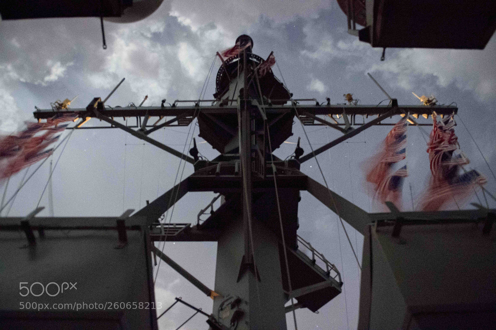 Nikon D5 sample photo. Uss cole flags photography