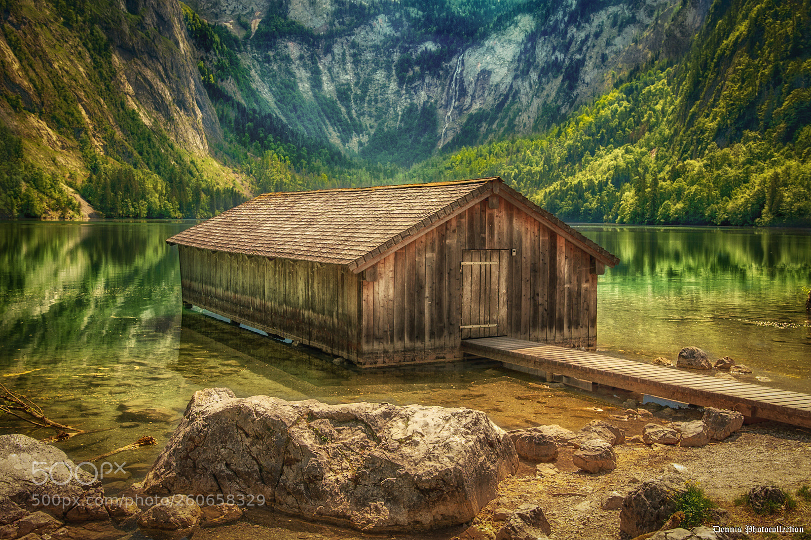 Nikon D7200 sample photo. Boathouse on the obersee photography