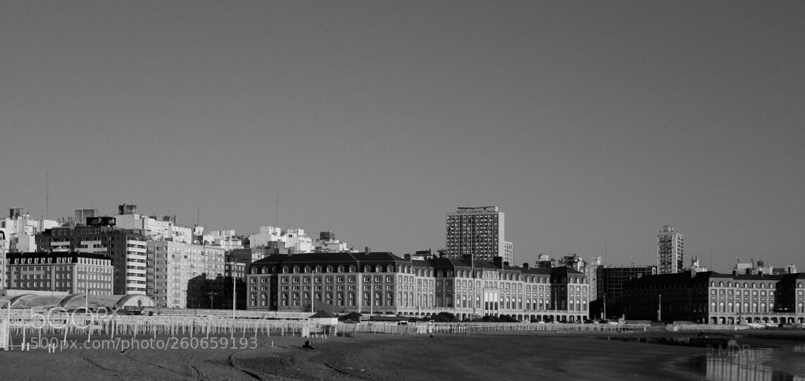 Fujifilm X100T sample photo. Casino de mar del photography