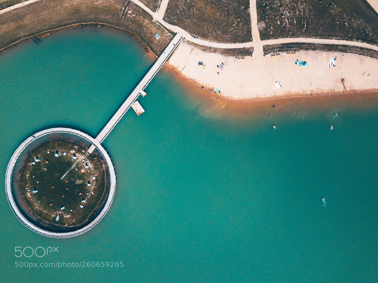 DJI FC220 sample photo. Rabbit island | naisiai, lithuania photography