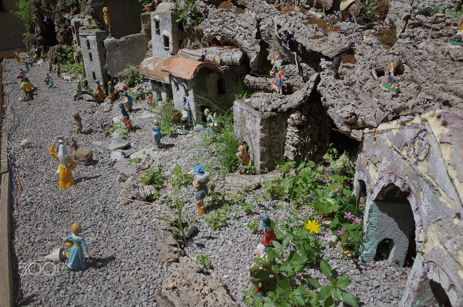 Ricoh GR sample photo. Miniature of the town photography