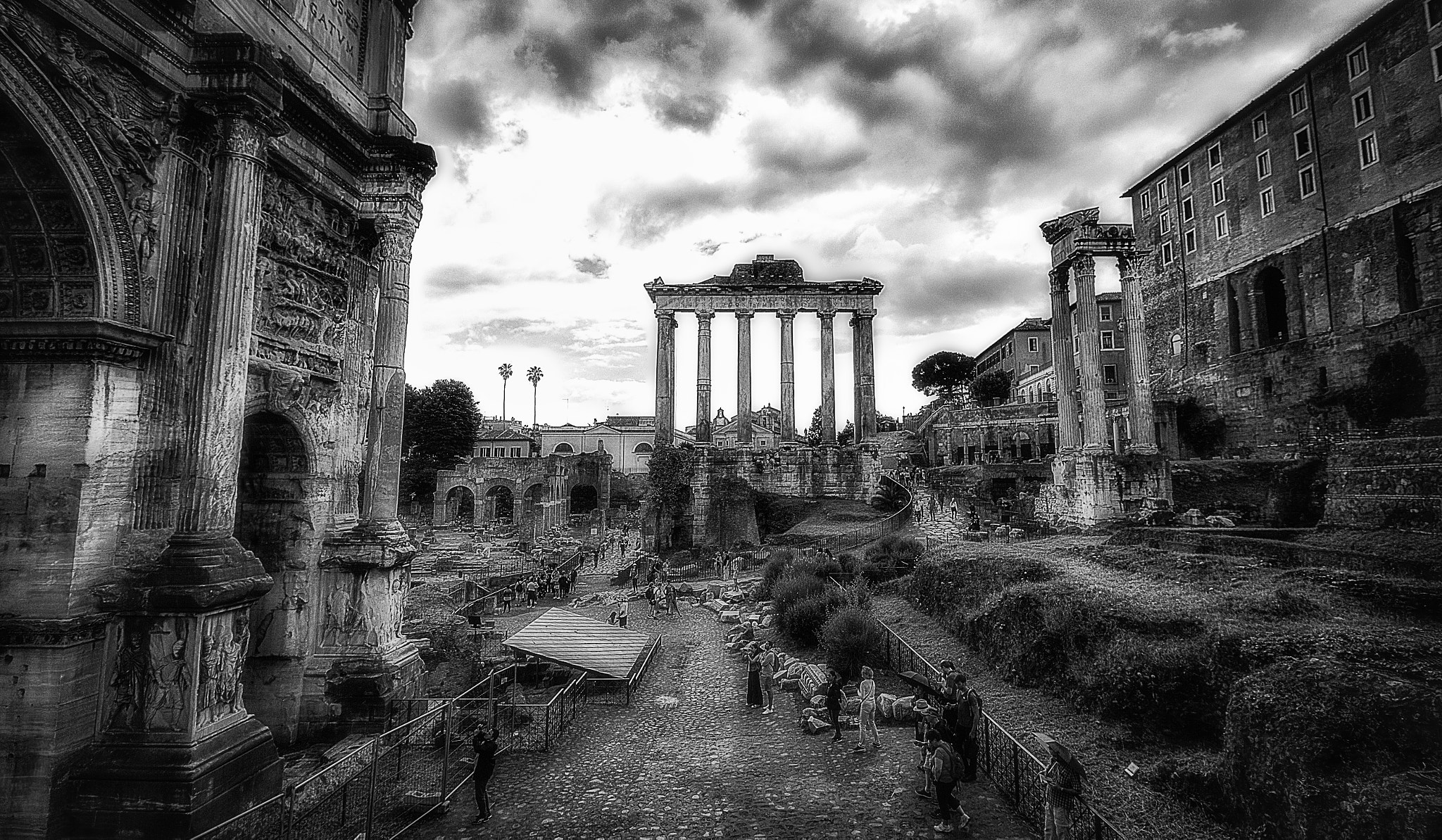 Canon EOS M sample photo. Foro romano photography