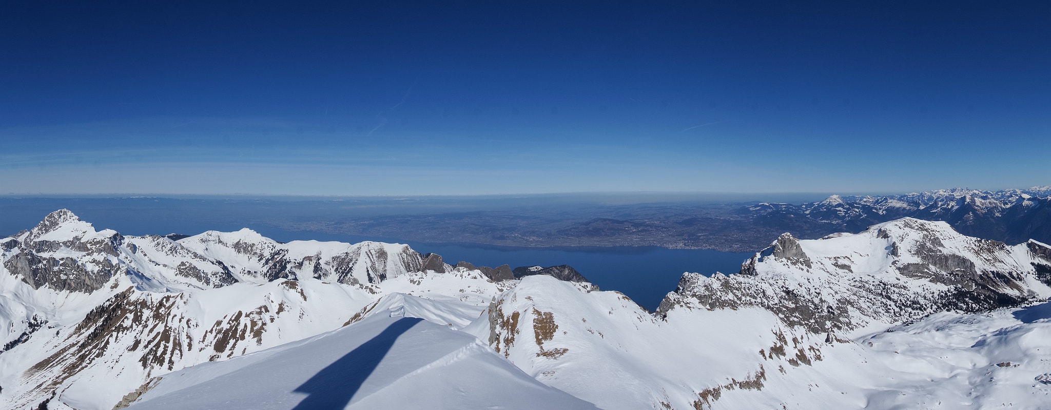 Sony Alpha NEX-6 sample photo. Cornettes de bises in winter photography