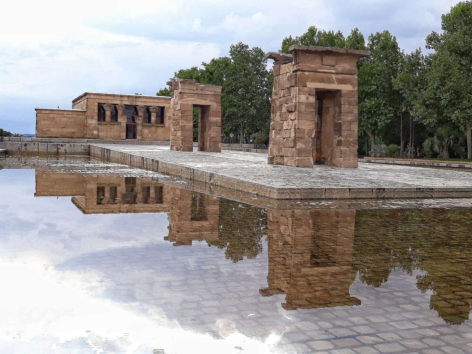 Samsung Galaxy J7 sample photo. Templo de debod photography