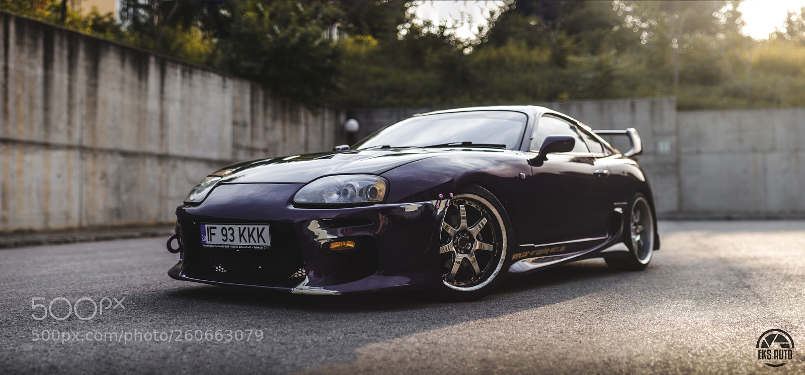 Canon EOS 100D (EOS Rebel SL1 / EOS Kiss X7) sample photo. Toyota supra mk4 photography