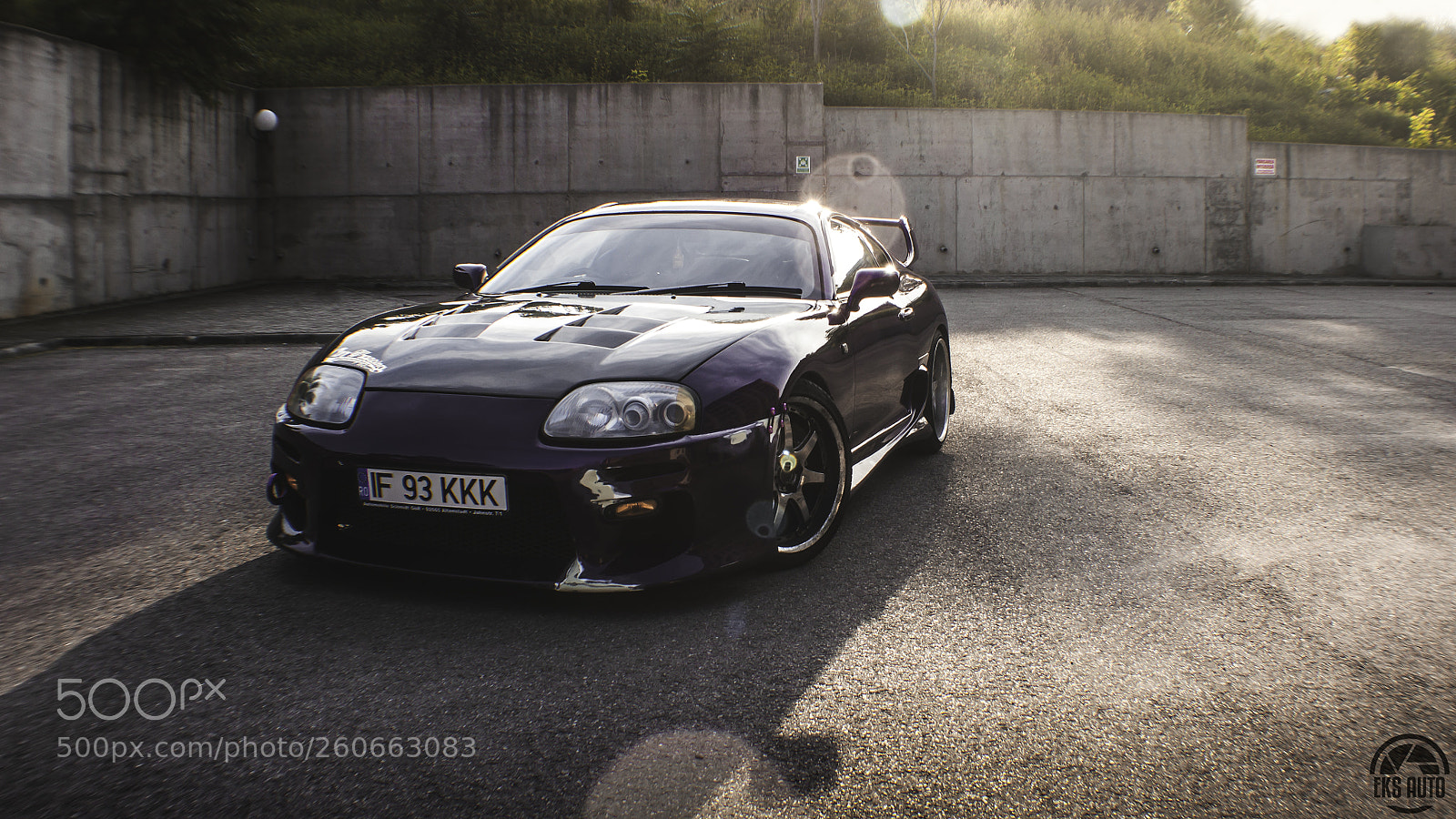 Canon EOS 100D (EOS Rebel SL1 / EOS Kiss X7) sample photo. Toyota supra mk4 photography