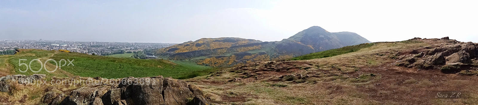 Sony DSC-HX60 sample photo. The arthur`s seat photography