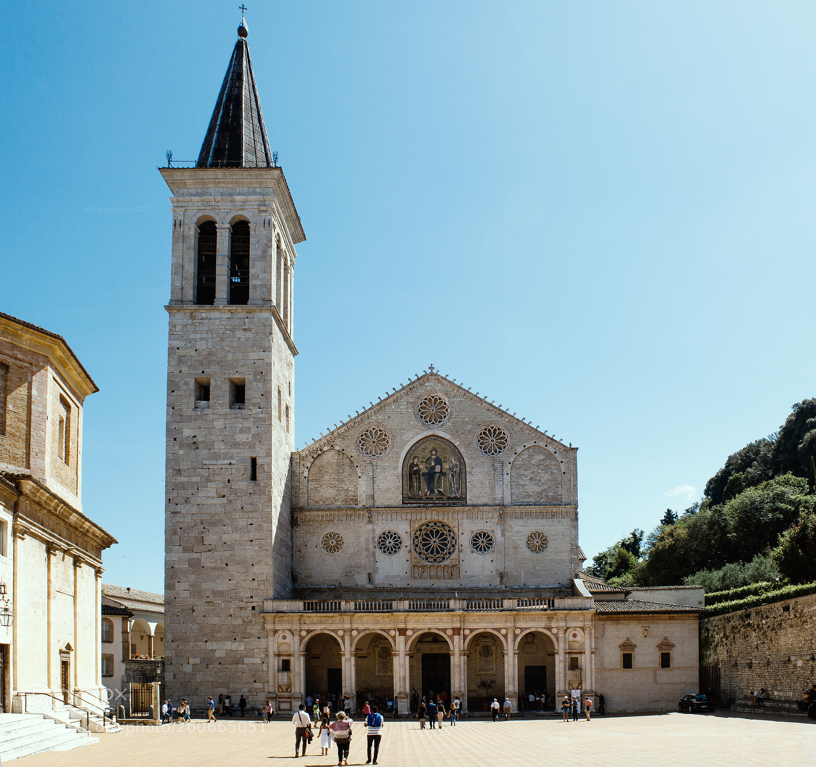 Nikon D3200 sample photo. Spoleto - duomo di photography
