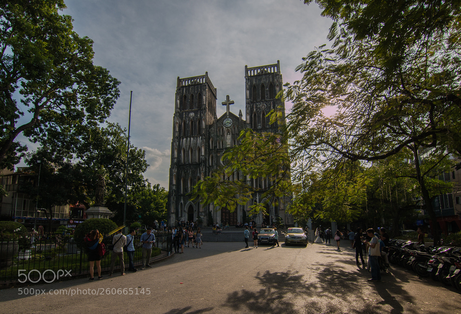 Canon EOS 70D sample photo. St. joseph's cathedral, hanoi photography