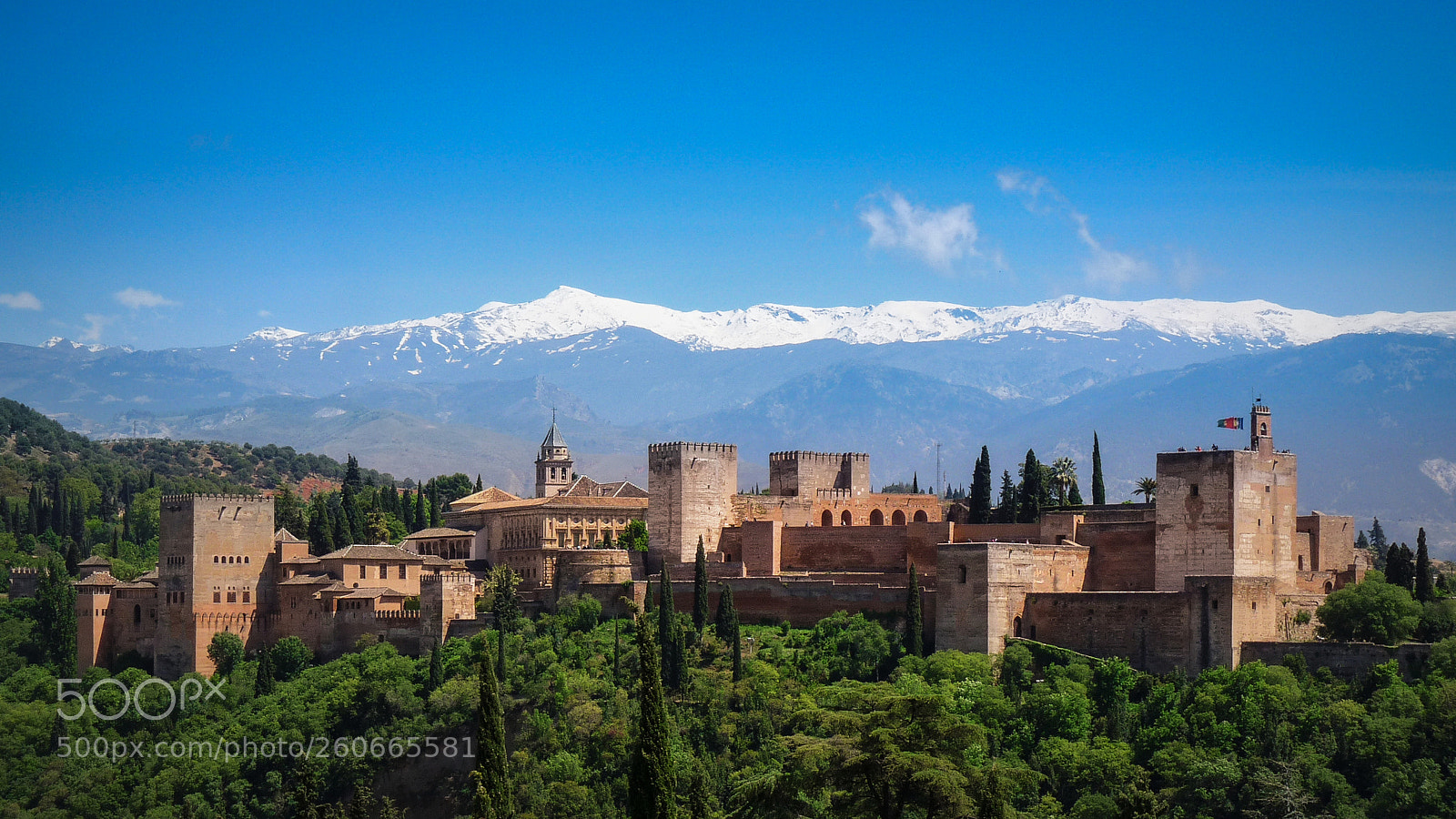 Panasonic Lumix DMC-FZ28 sample photo. Alhambra granada photography