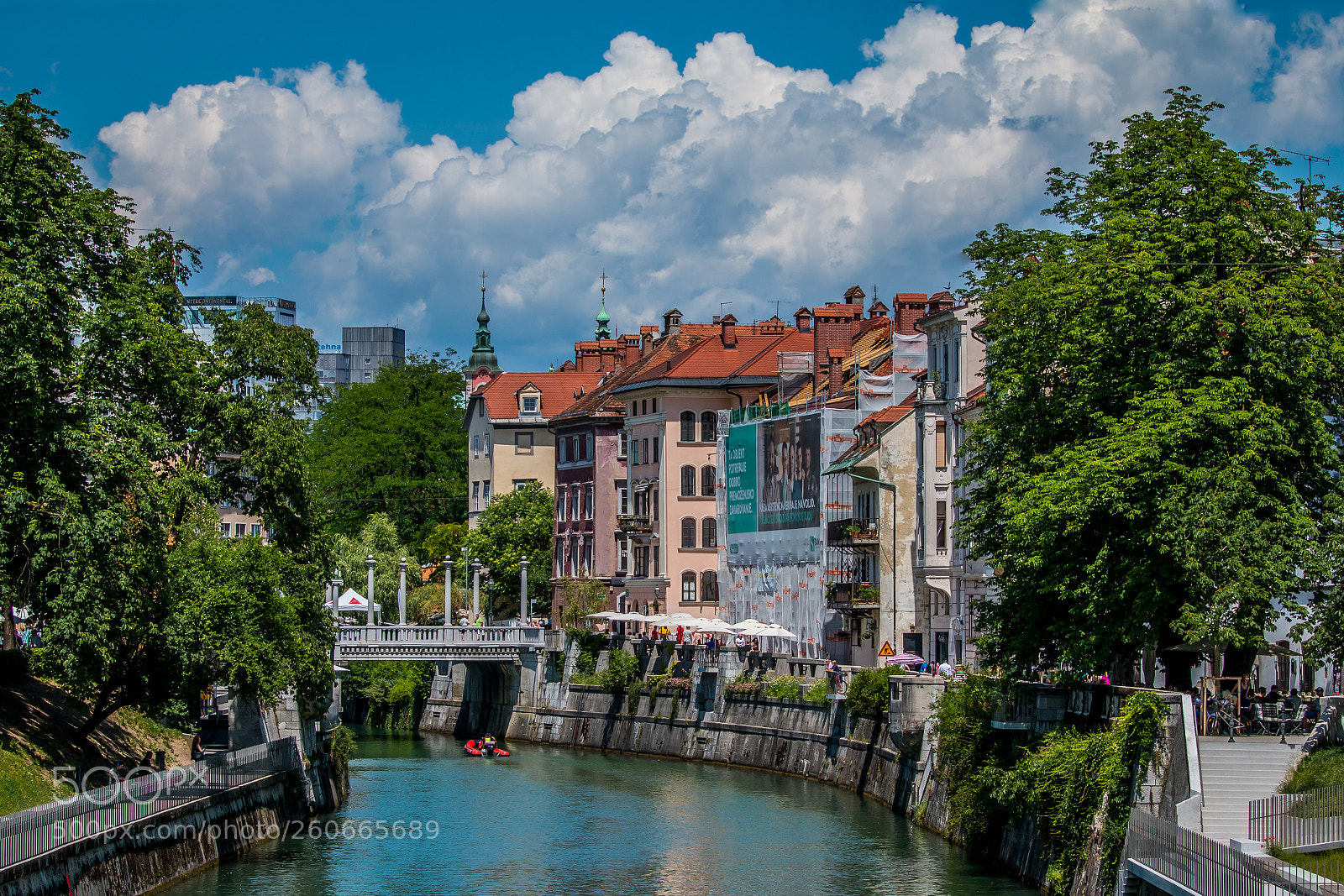 Canon EOS 70D sample photo. Morning in ljubljana photography