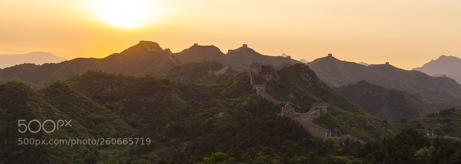 Canon EOS 6D sample photo. Great wall at morning  photography