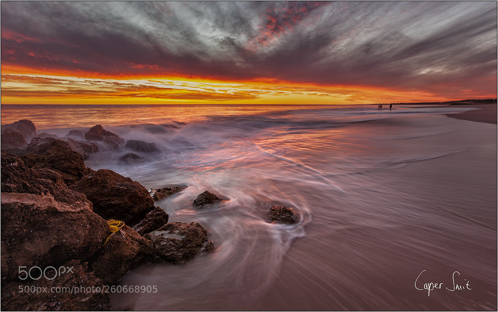 Canon EOS 5D Mark II sample photo. Sunset at quinns rocks photography