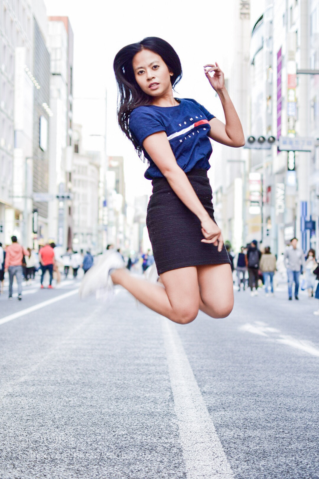 Nikon D5300 sample photo. You jump in ginza photography