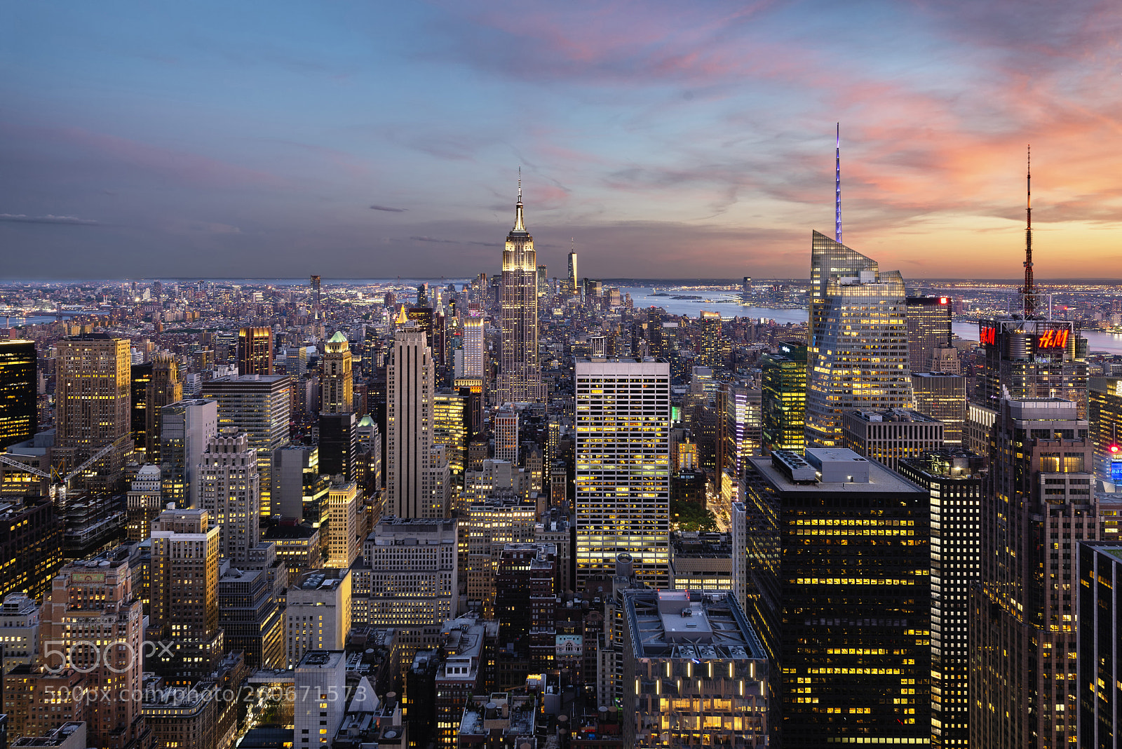 Nikon D610 sample photo. Empire state building and photography