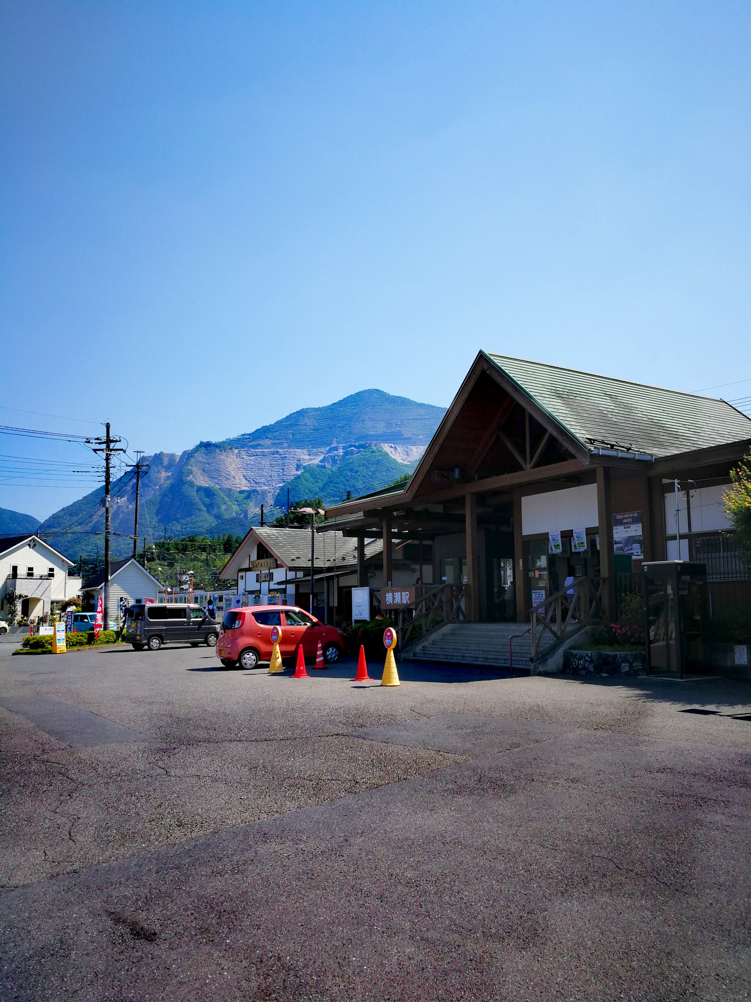 HUAWEI Mate 9 sample photo. 横瀬駅 photography