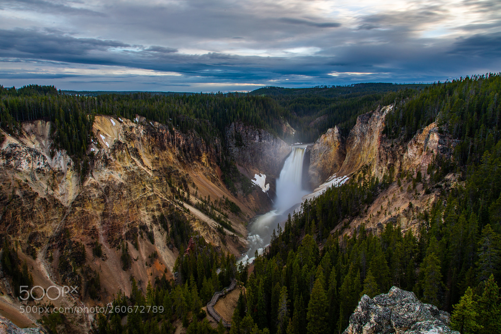 Canon EOS 5D Mark IV sample photo. Yellowstone falls photography